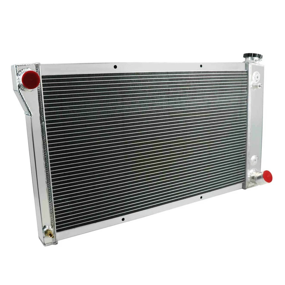 For 1967-1972,70 CHEVY C/K C10 C20 C30 Truck 3 Row Aluminum Radiator+Shroud Fan Foto 4 de 4
