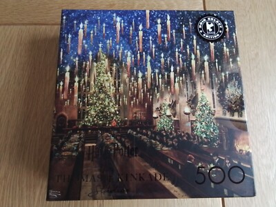 Harry Potter, Great Hall 500 Teile Ceaco Noir Select Thomas Kinkade Puzzle NEU
