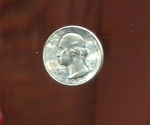 1954-D Washington Quarter CH/GEM BU (V960) 90% SILVER
