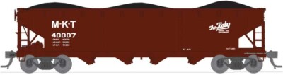 Broadway Limited 2979 HO ARA/AAR 70-Ton 4-Bay Hopper w/Load MKT #40044