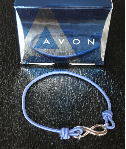 Avon Empowerment Stretch Cord Bracelet New In Box - Picture 2 of 7