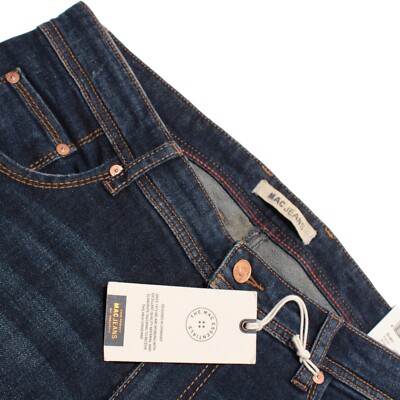 Mac Jeans NWT Workout Denim Jeans Size 36 US Sven in Blue Cotton Blend