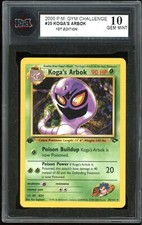 Koga's Arbok [1st Edition] #25 Prices | Pokemon Gym Challenge | Pokemon  Cards