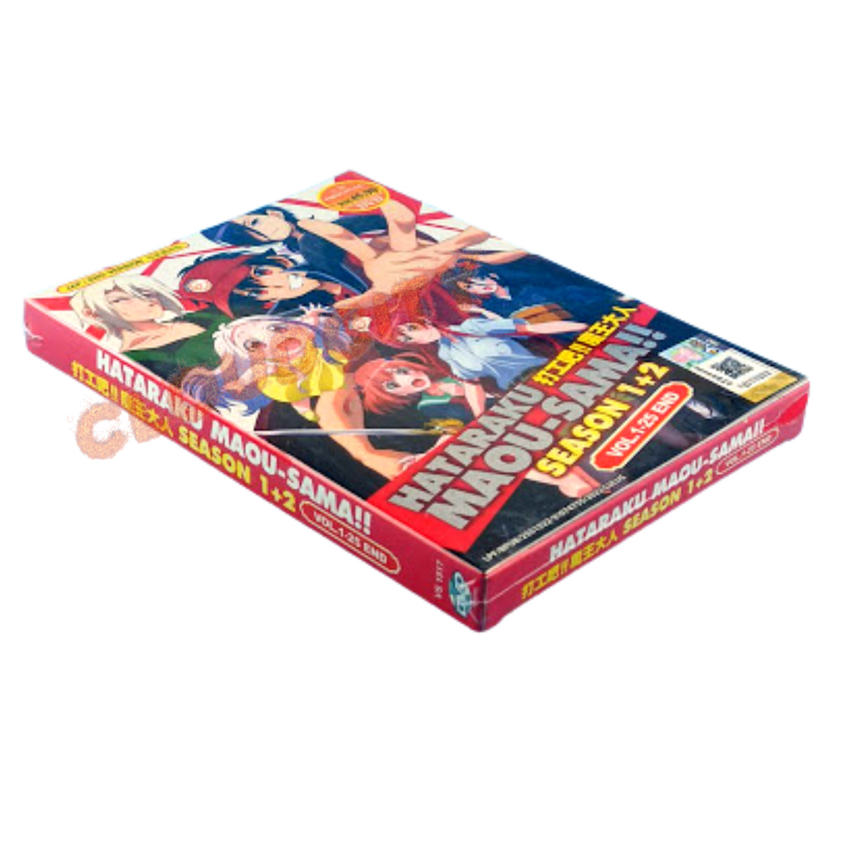 ANIME HATARAKU MAOU-SAMA SEASON 1 + 2 VOLUME 1-25 END ENG DUB DVD