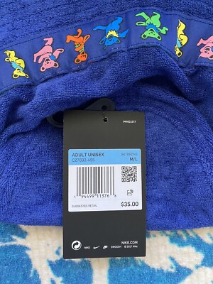 Nike SB Grateful Dead Bucket Hat sz. M/L - Dancing Bears Blue | eBay