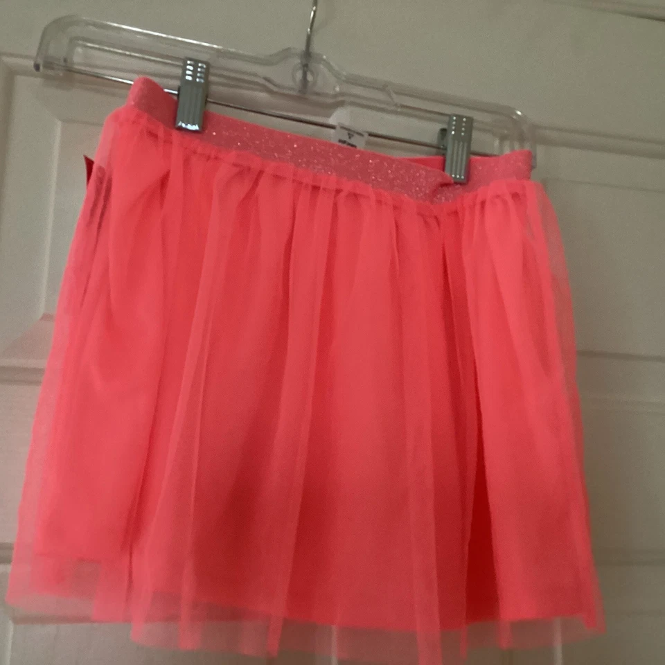 Falda Total Girl Tul Talla 7/8 Néon Rosa Cintura Elástica Nueva con Etiquetas Foto 3 de 4
