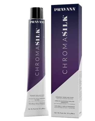 PRAVANA CHROMASILK Permanent Creme Hair Color 3oz & Developer NEW!(CHOOSE YOURS)
