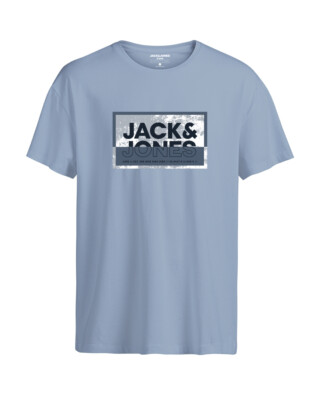 Jack & Jones Jungen T-Shirt Gr. 140-176 JCOLOGAN S/S24 TEE S/S CREW NECK SN JNR