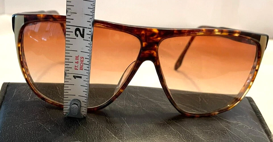 Vintage Anne Klein San Remo 109 Tortoise Sunglasses Very Good Condition Read - Image 3 of 4