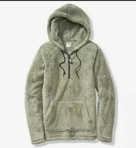 Half Zip Pullover Hoodie Shale 