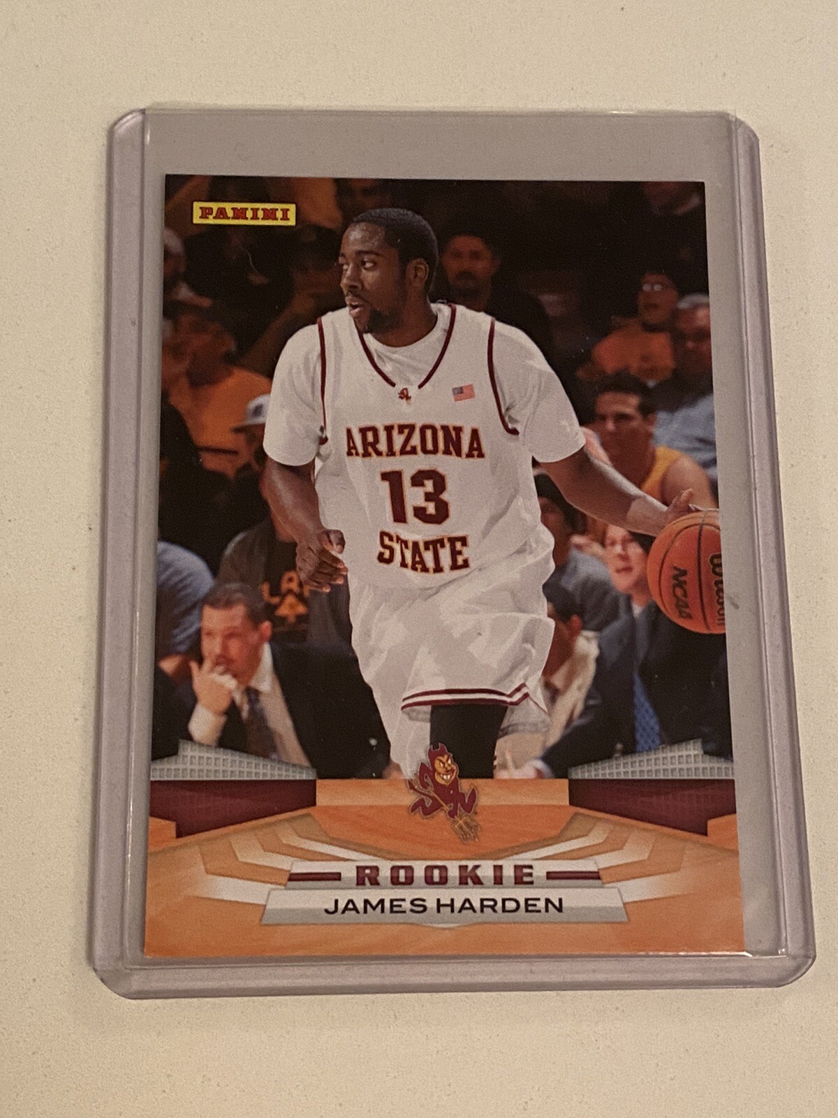 2009 2010 Panini Basketball James Harden Rookie Card 400 Thunder