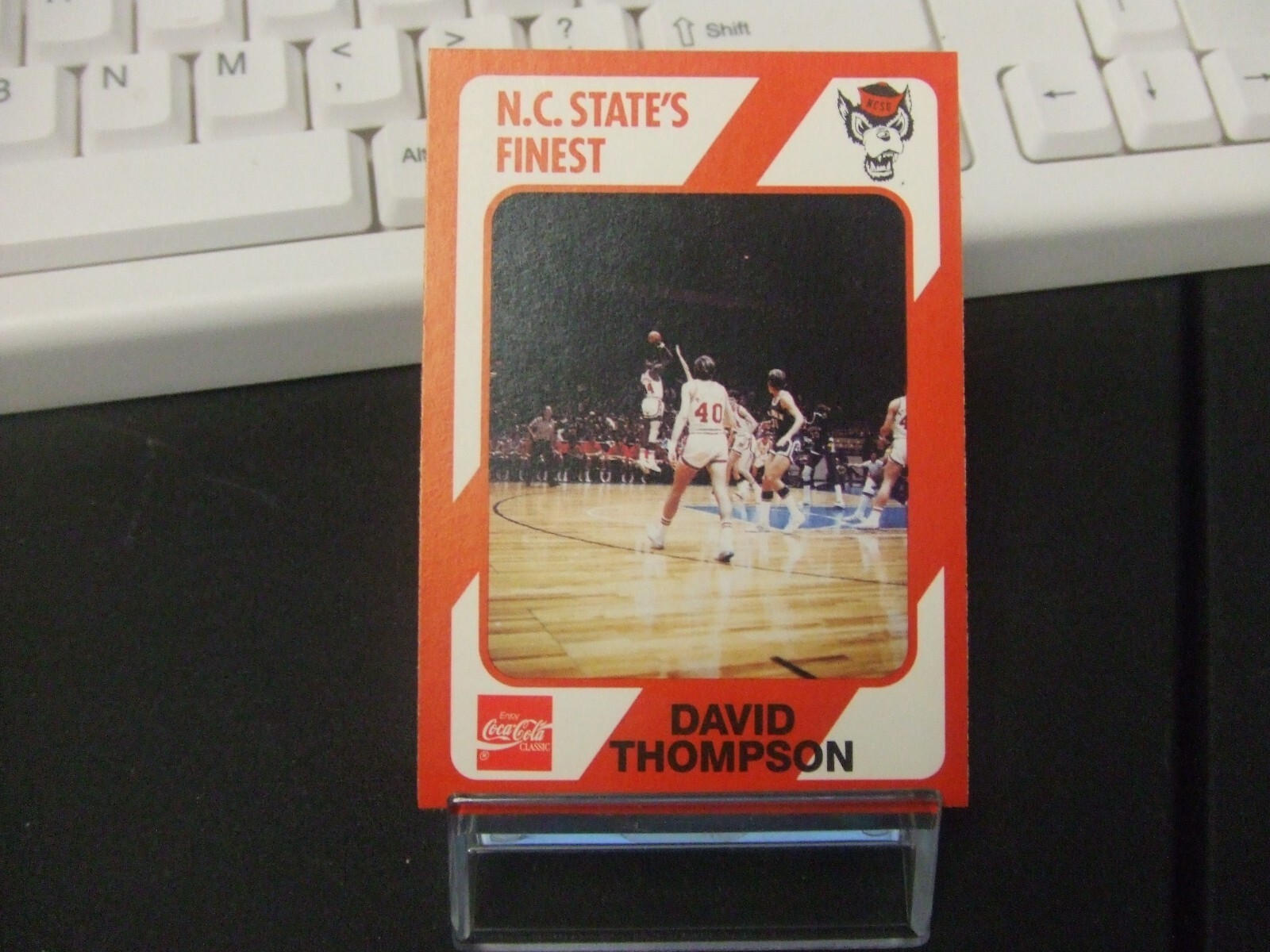 1989 Collegiate Collection #166 David Thompson NC State Wolfpack Basketball