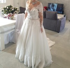 Abito da sposa taglia 44, scarpe 39