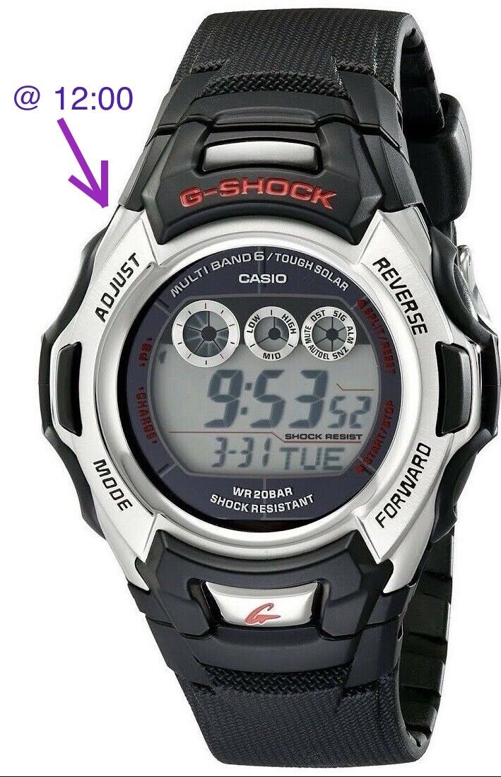Casio G-Shock GW500 GW501 GW510 GW520 GW530 GWM500 watch band post