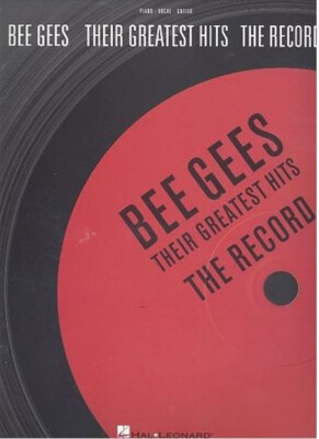 Bee Gees - The Record songbook for piano/voice/guitar
