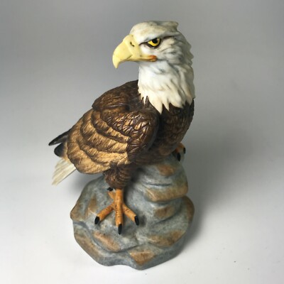 Gorham American Bald Eagle Figurine - Gallery Birds Vignette 