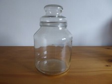 POT BONBONNIERE EN VERRE CUISINE EPICERIE BROCANTE