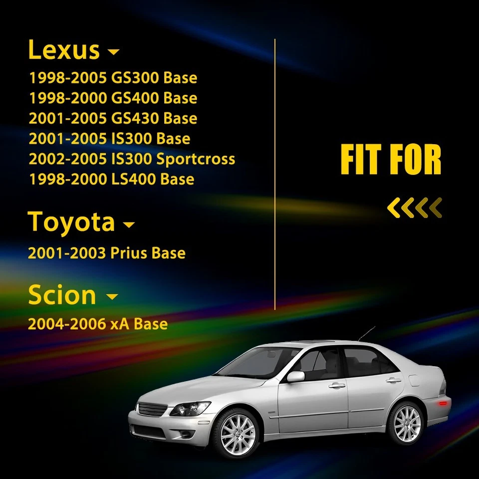 Par de luces de estacionamiento LED blancas con señalización frontal para Scion xA EXD 2004-2006 Foto 2 de 4