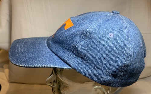 Vintage University Of Tennessee Volunteers Strap Back Denim Hat - Picture 4 of 10