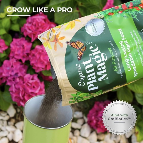 Organic Slow Release Granular Fertilizer - 4 lb Bag for Thriving Plants - Picture 9 of 9