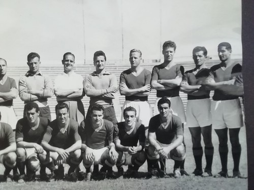 FOTO ASR ROMA ASSOCIAZIONE SPORTIVA STAGIONE 54-55 A CALCIO FOOTBALL PALLONE - Foto 3 di 5
