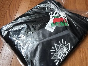 keith haring embroidered moletom com capuz sweatshirt