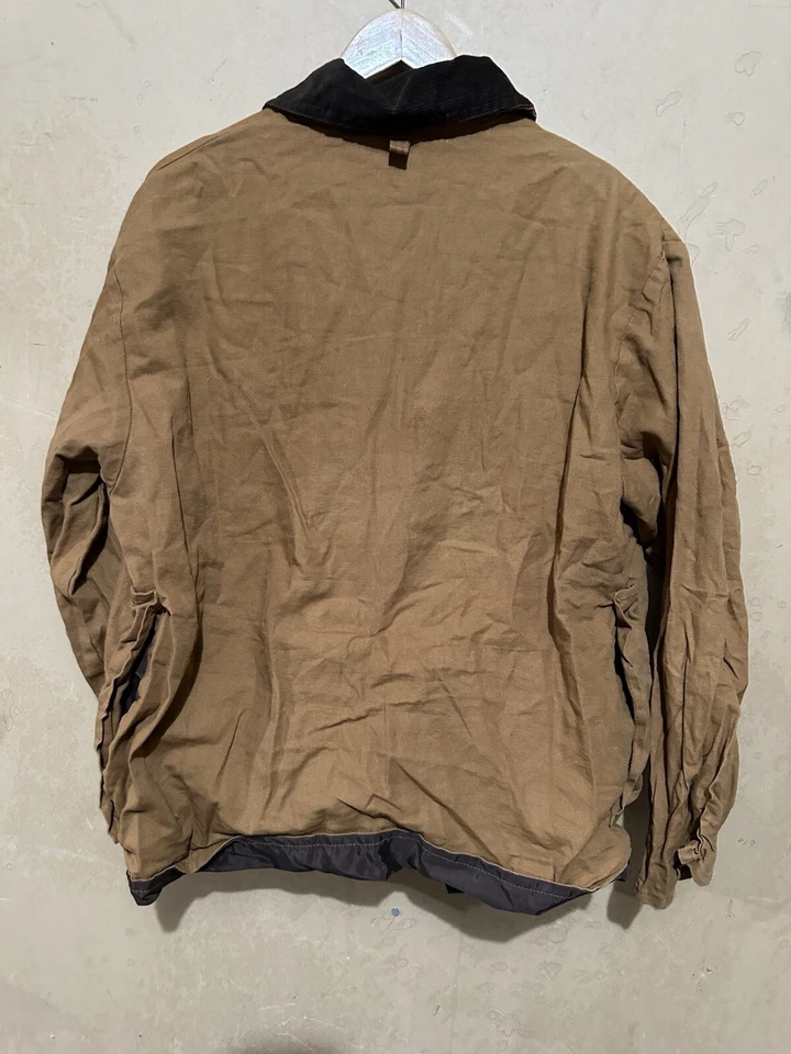 Vtg 70s/80s Blue Bill By Redhead Gamebag Brown Hunting Jacket Size L USA MADE - Image 4 of 4