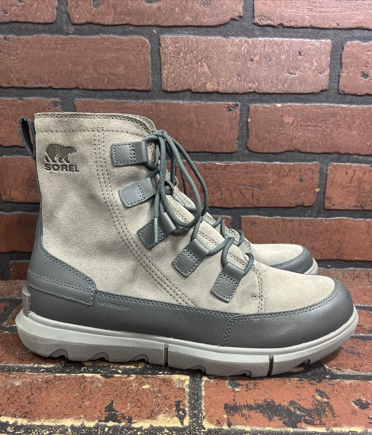 Sorel Explorer Next Waterproof Boots Gray Size 9