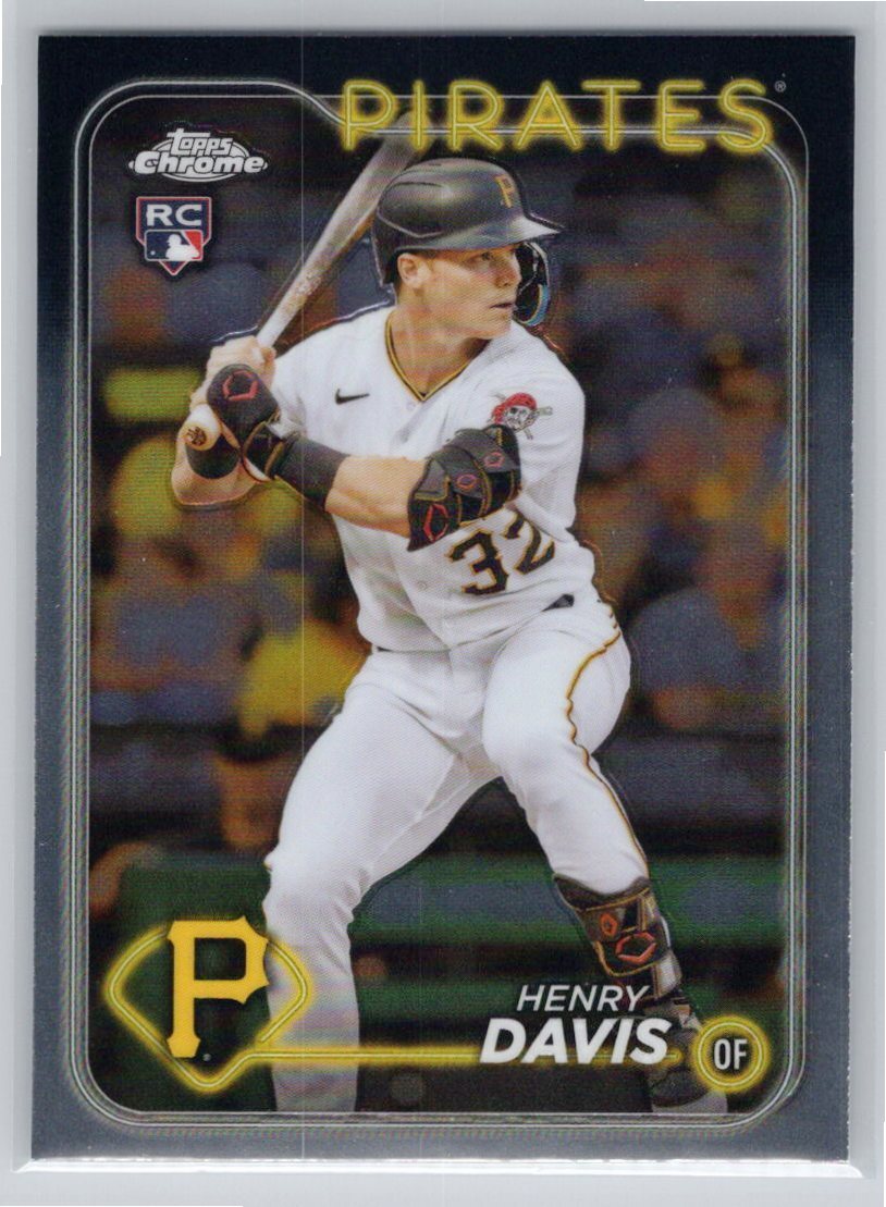 2024 Topps Chrome #260 Henry Davis Refractor Pittsburgh Pirates RC
