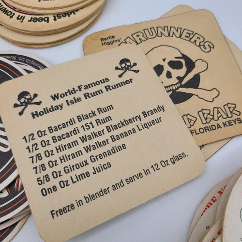 Mixed Lot Vintage Beer Coasters 2.5 lbs. - Picture 12 of 15