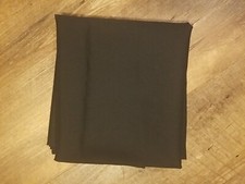 1.5 Yards Black Polyester Lining Fabric 44" Wide