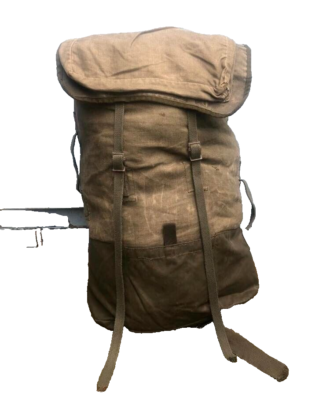 French Army 65 LTR Backpack Rucksack Large Litre Canvas Bag