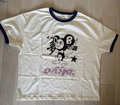 Travis Scott Cactus Jack x Fragment x Takashi Murakami Tokyo Ringer Tee Size Med