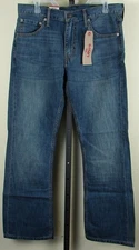 Levi Strauss Men's 527 Slim Bootcut Blue Jeans Size 33x30 NWT