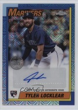 2025 Series 1 1990 Topps Chrome Silver Pack 84/299 Tyler Locklear Auto i6j