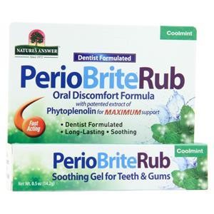 Natures Answer PerioBriteRub Прохладная мята 05 унции 2190₽