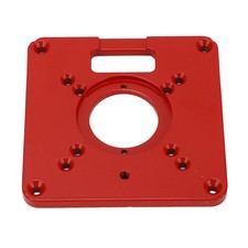 Universal Router Table Insert Plate For Woodworking Benches Aluminum Alloy