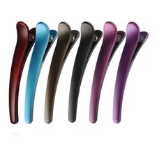 13 Pcs Hair Styling Duckbill Clips Plastic Hairdressing Partition Clamp