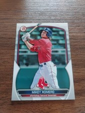 2023 Bowman Draft #BD-58 Mikey Romero Boston Redsox