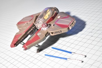 STAR WARS TRANSFORMERS CROSSOVERS OBI-WAN KENOBI JEDI STARFIGHTER