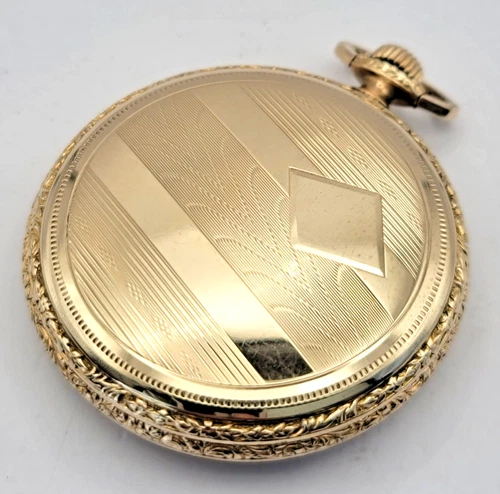 Illinois Pocket Watch Case Co. Ramona 16s 20yr Gold Filled - Double Stock -SB10o
