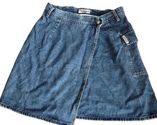 GUESS Vintage Denim Wrap Skirt