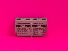 Allen-Bradley 140M-C-AFA20 Auxiliary Contact Block, Front-Mounted, 2 N.O