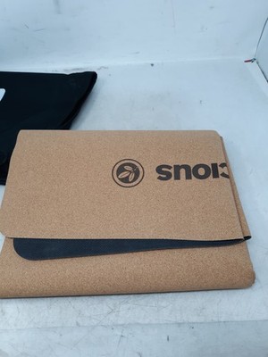 econscious Packable Yoga Mat & Carry Bag   Eco-Friendly Cork + RPET