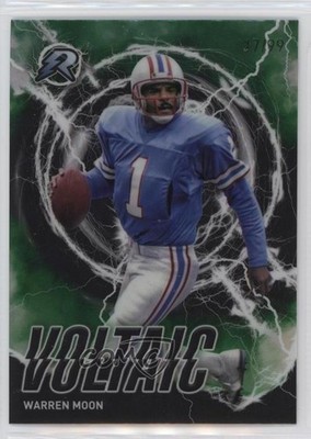 2023 Composite Resurgence Voltaic Green Refractor 37/99 Warren Moon HOF 04br