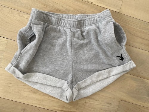 Playboy By Pacsun Womens Light Gray Comfy Shorts Size M - Bild 4 von 8