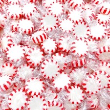 75 Count Starlight Peppermint Mints in 1 Pound Bag - Perfect for Holiday Buffets
