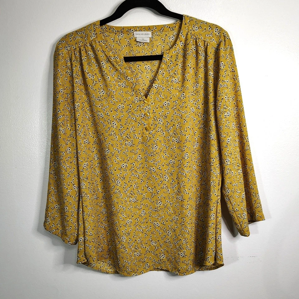 BOHO Casual & Career Bundle中号女式长袖衬衫混合套装 — 第 4/4 张图片