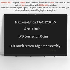 Lcd Touch Screen w/ Bezel For Lenovo Yoga 7 16IRL8 82YN 16" WUXGA 5D10S39941
