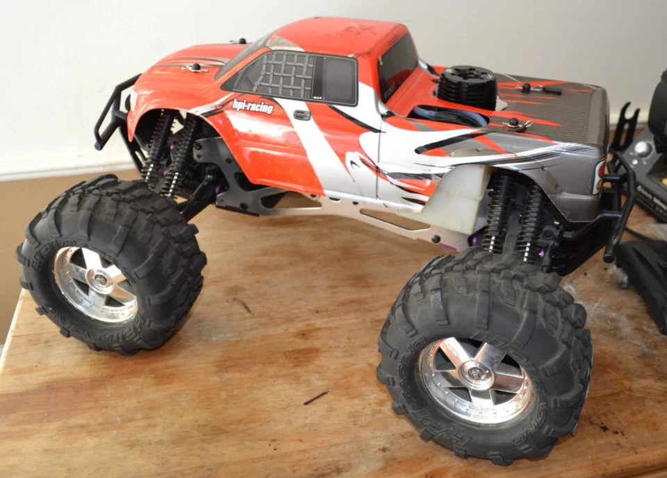 Motor y transmisor nitro de carreras HPI Savage 25 RotoStart Peak3.5 Foto 3 de 4